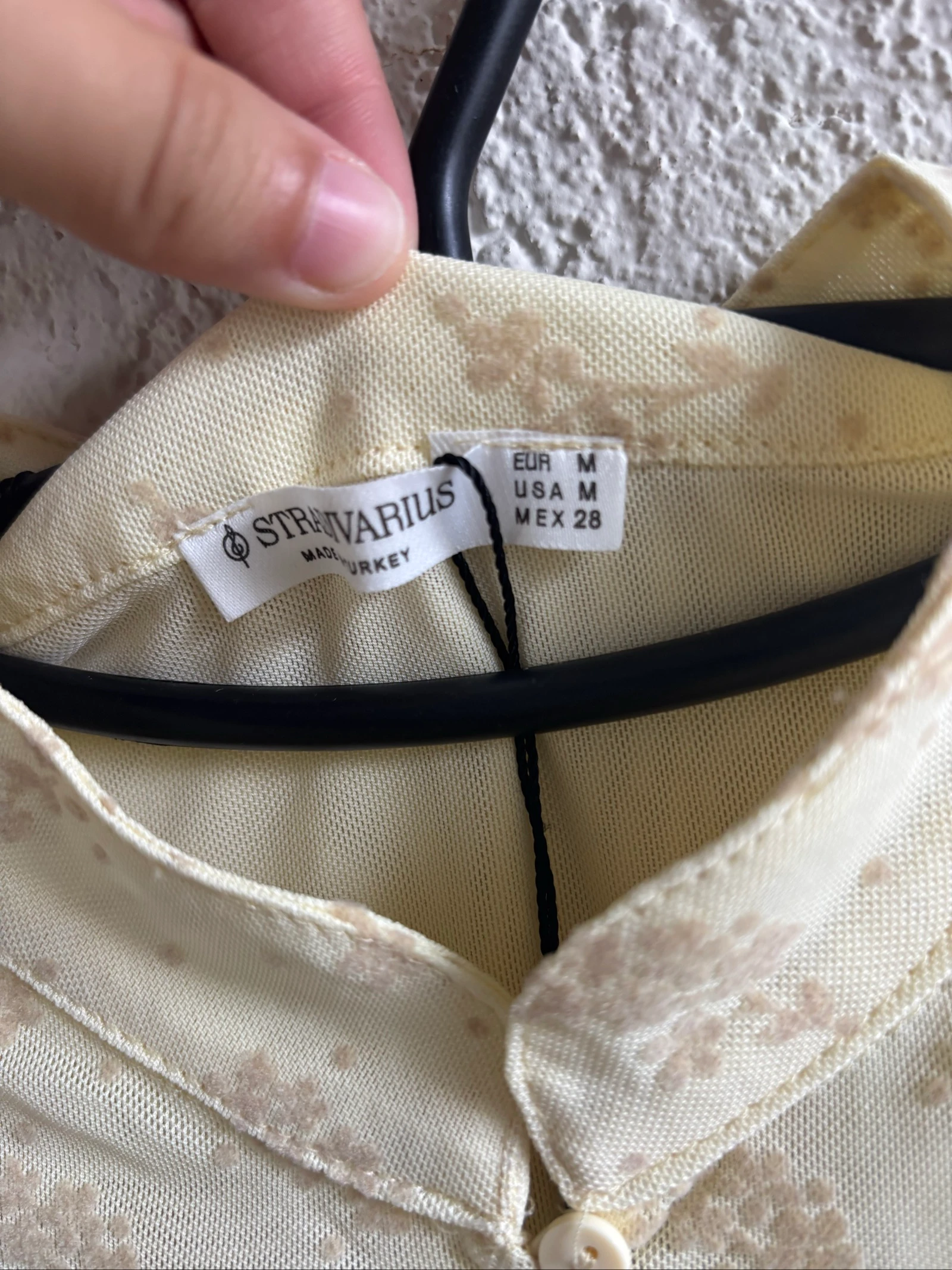 Stradivarius yellow summer top ladies - size M – photo 5